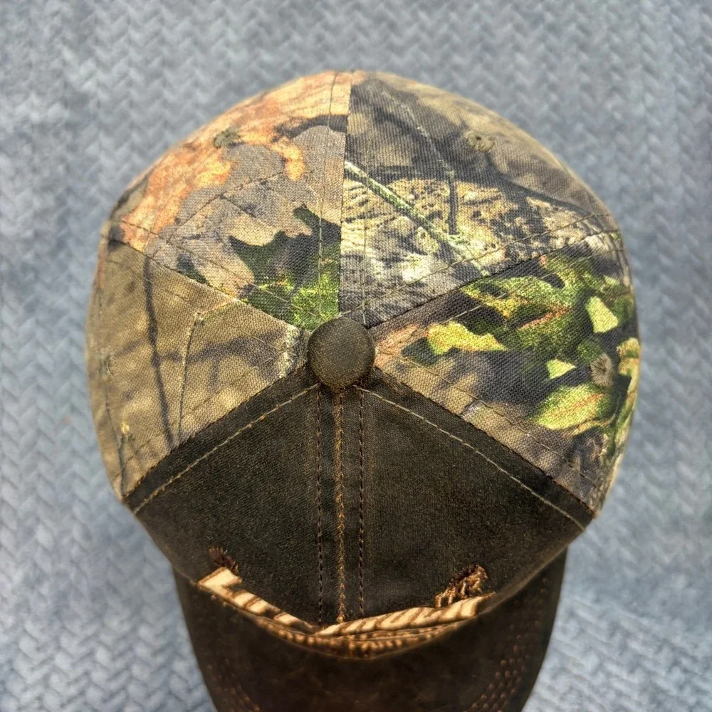 Outdoor Cap Lift Truck Service Center Mossy Oak Camo Brown Baseball Hat OSFM